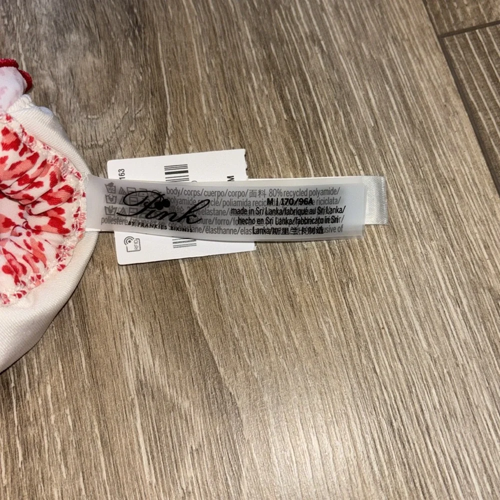 Frankie’s Bikinis Red & White Leopard Print Bikini